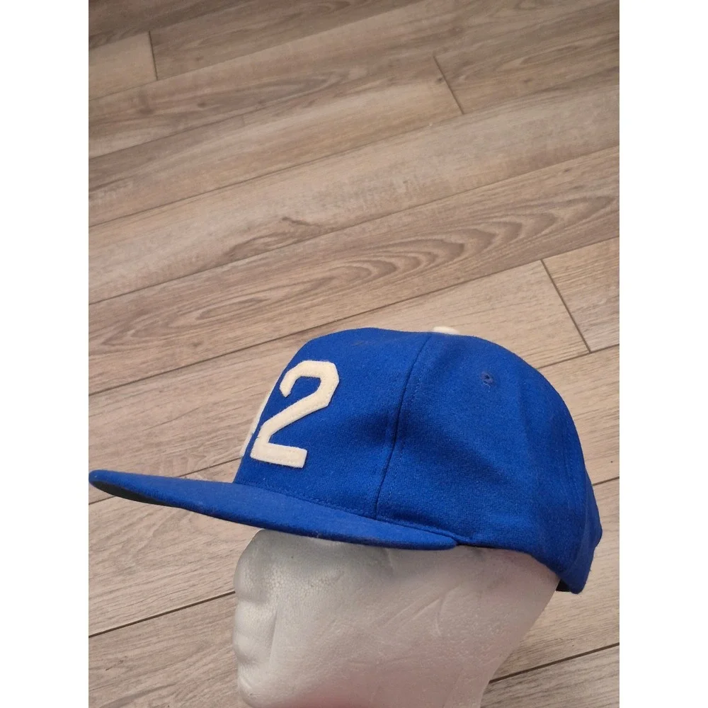 Ebbets Field Flannels Jackie Robinson Brooklyn Dodgers‎ #42 Blue Wool Hat USA
